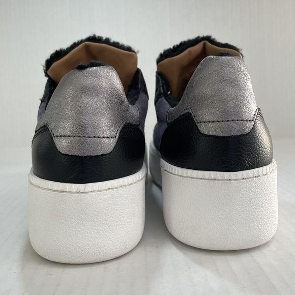 RUSSELL & BROMLEY PARK LACE Lace Up Platform Sneakers Shearling Trim EU 42 US 11 - Picture 8 of 14